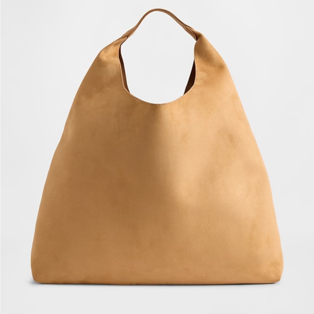 GAP Tan Suede Hobo Bag